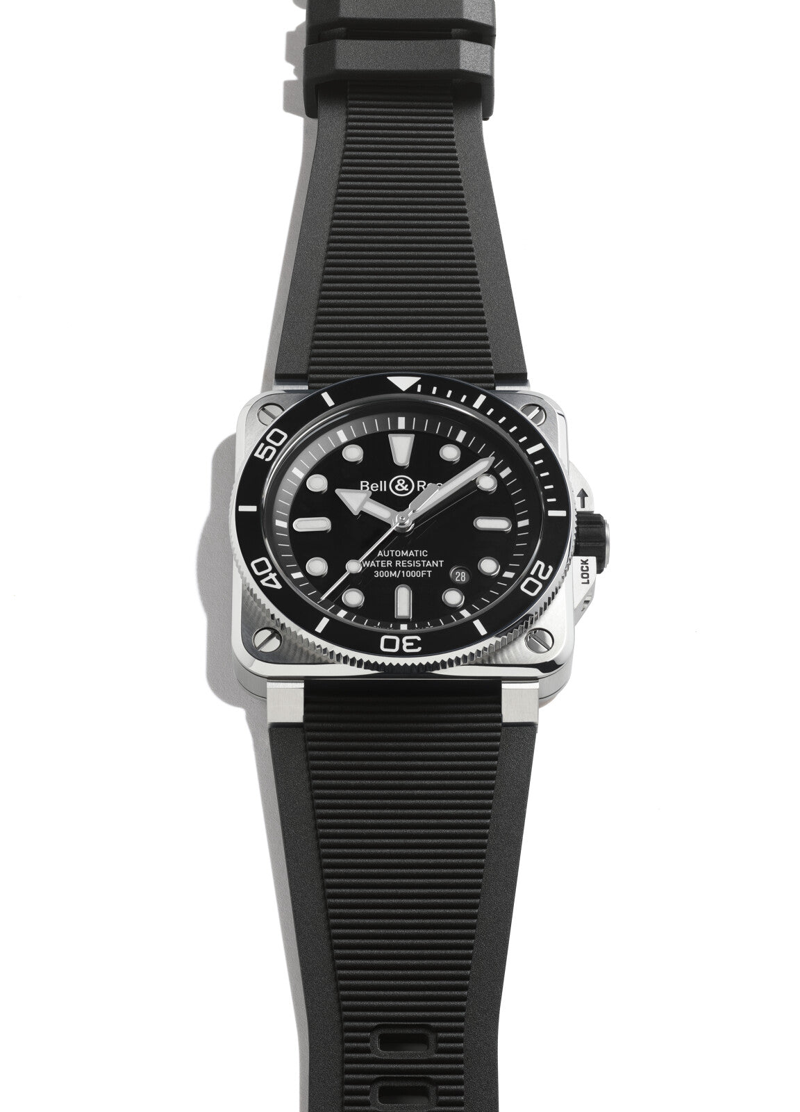 Bell & Ross BR 03 Diver Black Steel Automatic BR03A-D-BL-ST/SRB (Black Dial / 42mm)