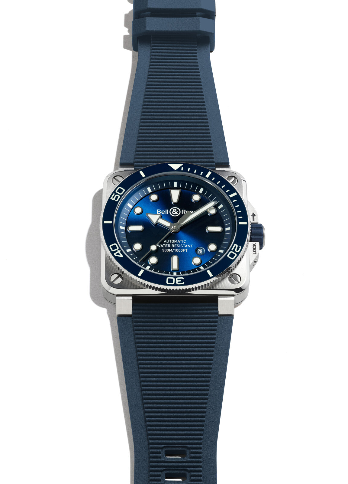 Bell & Ross BR 03 Diver Blue Steel Automatic BR03A-D-BLU-ST/SRB (Blue Dial / 42mm)