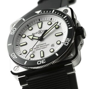 Bell & Ross BR 03 Diver White Steel Automatic (Cadran blanc / 42mm)