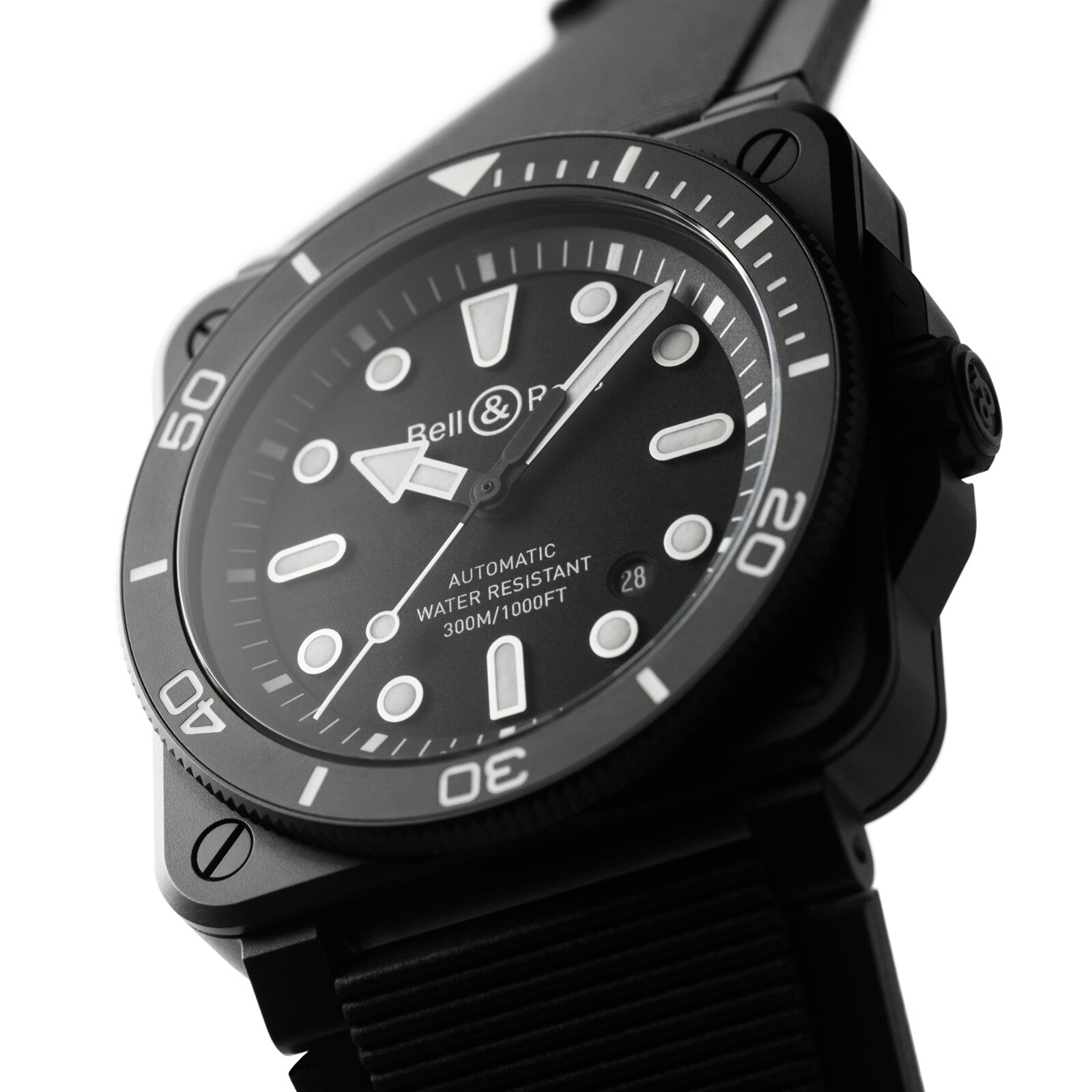 Bell & Ross BR 03 Diver Black Matte Ceramic Automatic BR03A-D-BL-CE/SRB (Black Dial / 42mm)