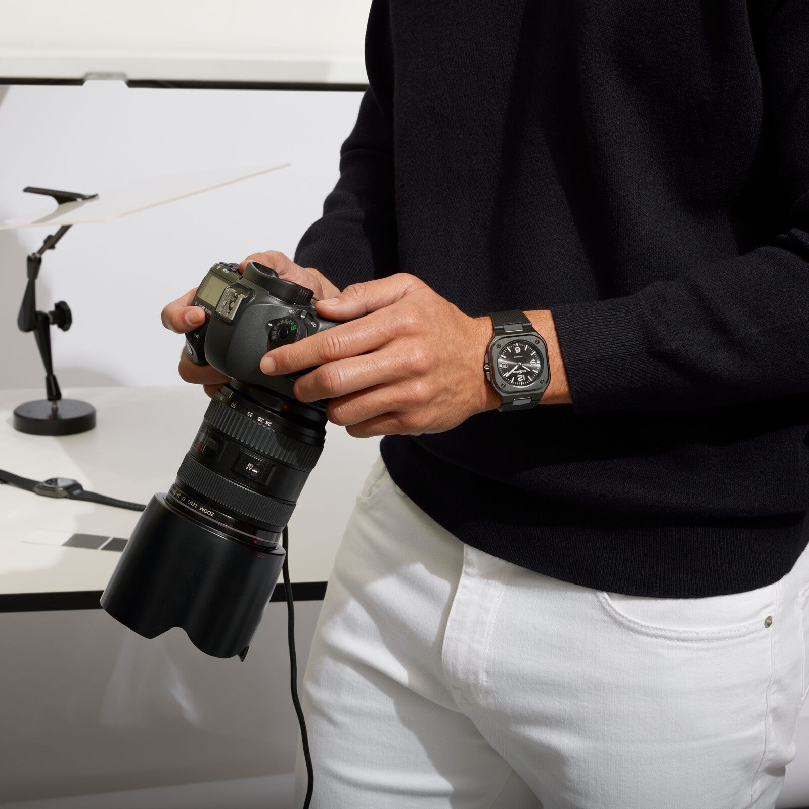 Bell & Ross BR 05 Black Ceramic Automatic BR05A-BL-CE (Black Dial / 41mm)