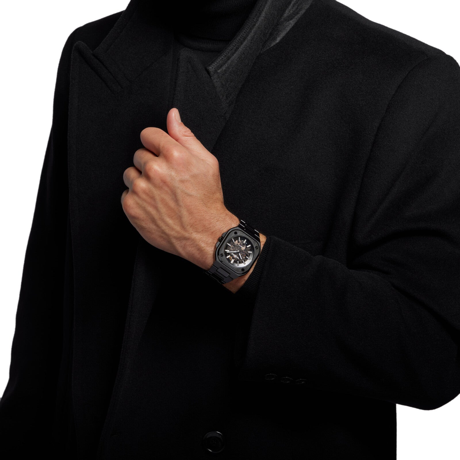 Bell & Ross BR 05 Skeleton Black Ceramic Automatic BR05A-BL-SK-CE (Black Dial / 41mm)