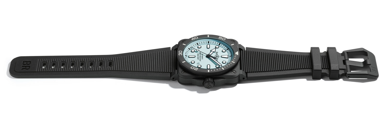 Bell & Ross BR 03 Diver Full Lum Ceramic Automatic (Light Blue Dial / 42mm)