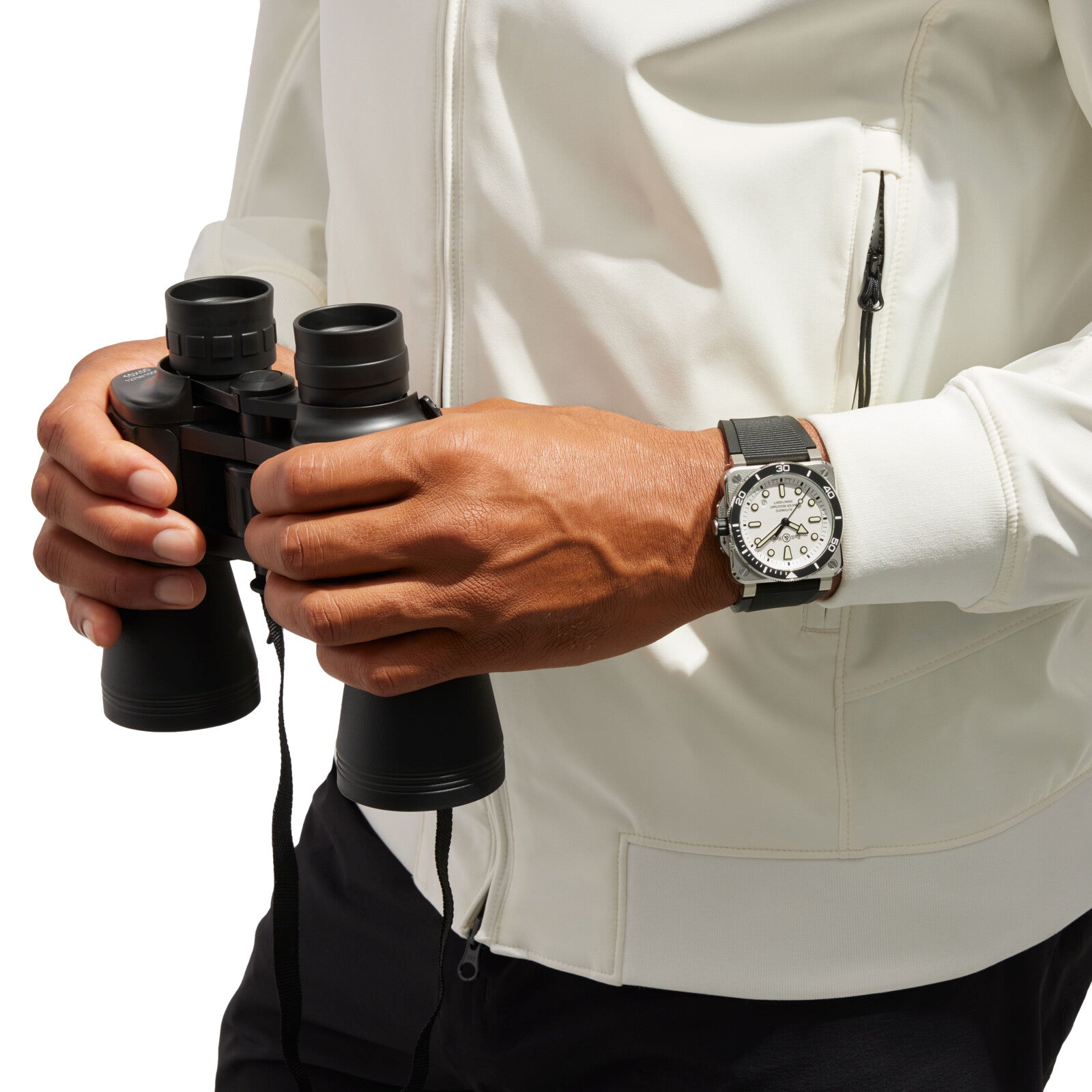 Bell & Ross BR 03 Diver White Steel Automatic BR03A-D-WH-ST/SRB (White Dial / 42mm)