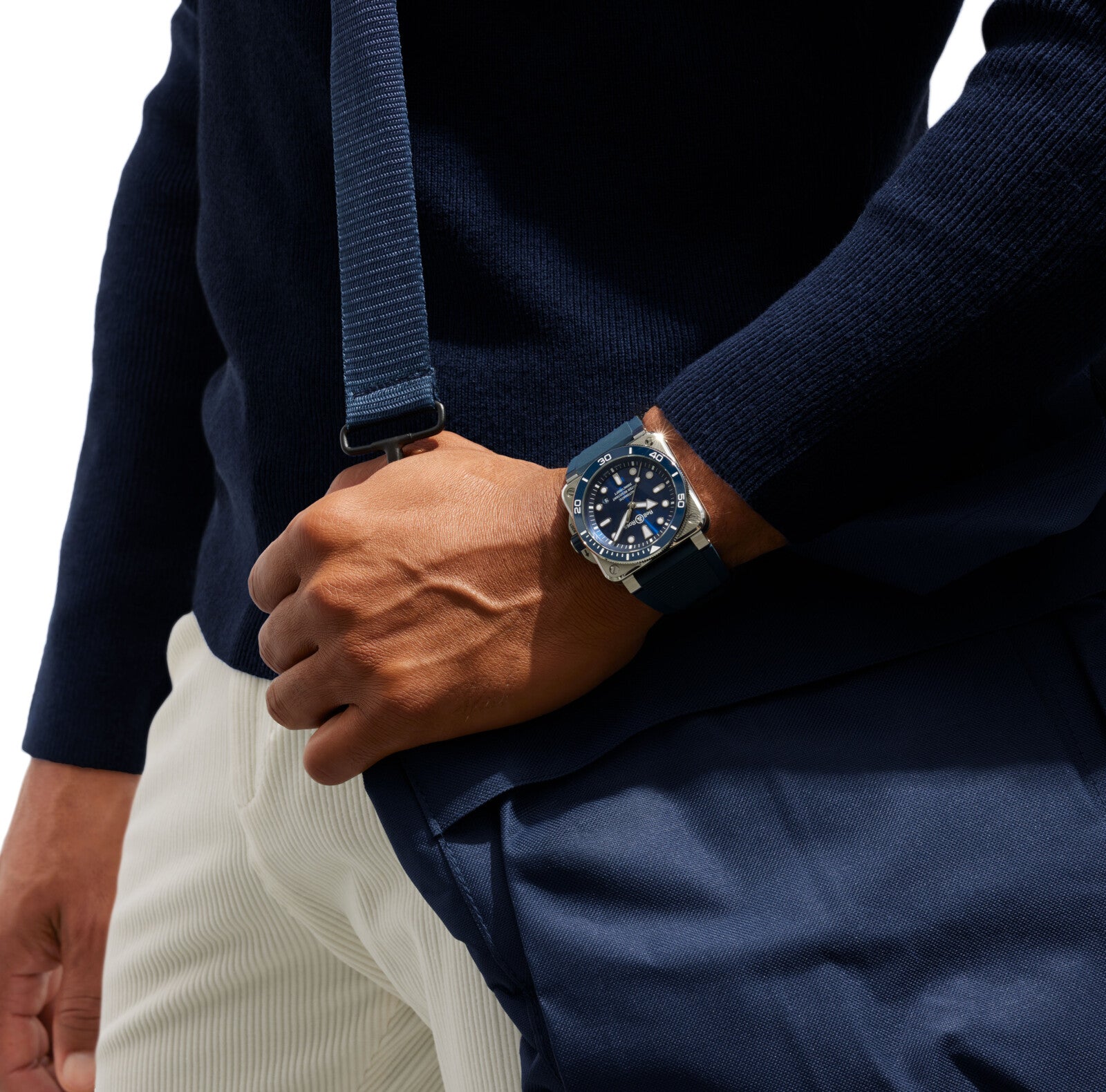 Bell & Ross BR 03 Diver Blue Steel Automatic BR03A-D-BLU-ST/SRB (Blue Dial / 42mm)