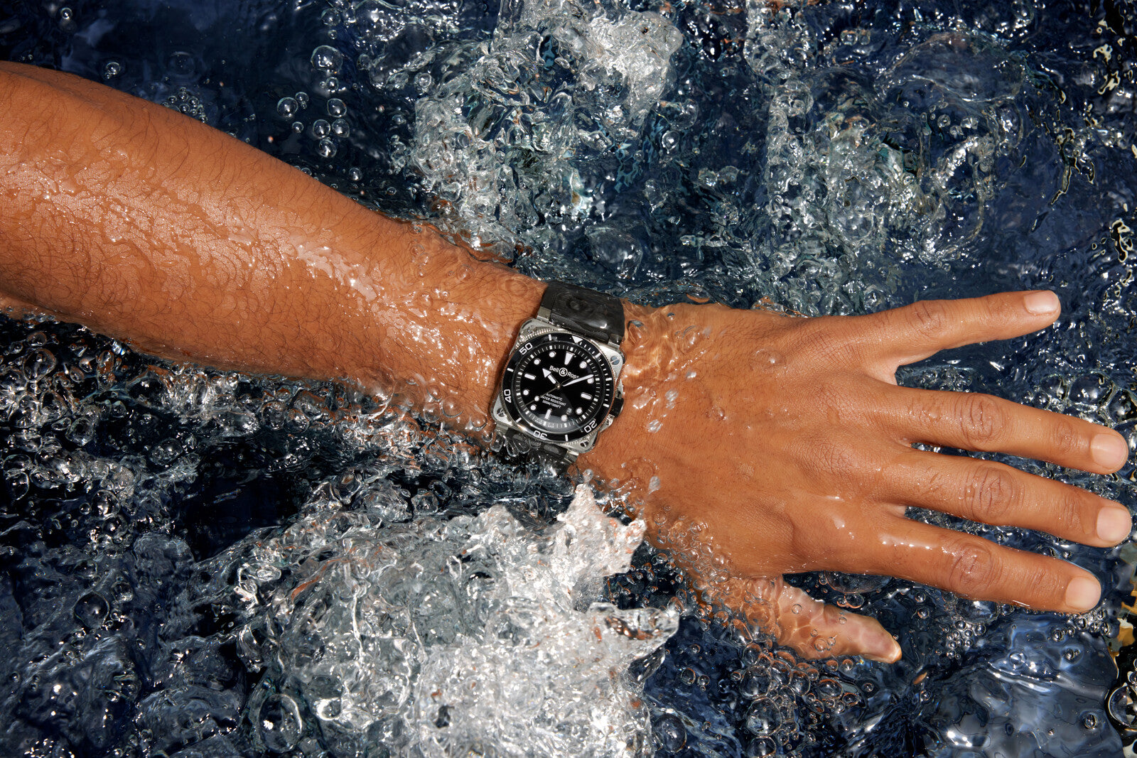 Bell & Ross BR 03 Diver Black Steel Automatic BR03A-D-BL-ST/SRB (Black Dial / 42mm)