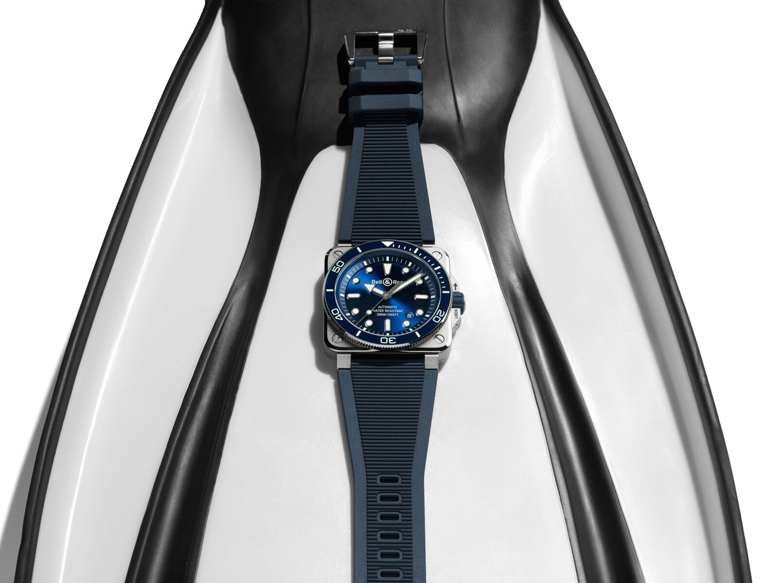 Bell & Ross BR 03 Diver Blue Steel Automatic BR03A-D-BLU-ST/SRB (Blue Dial / 42mm)