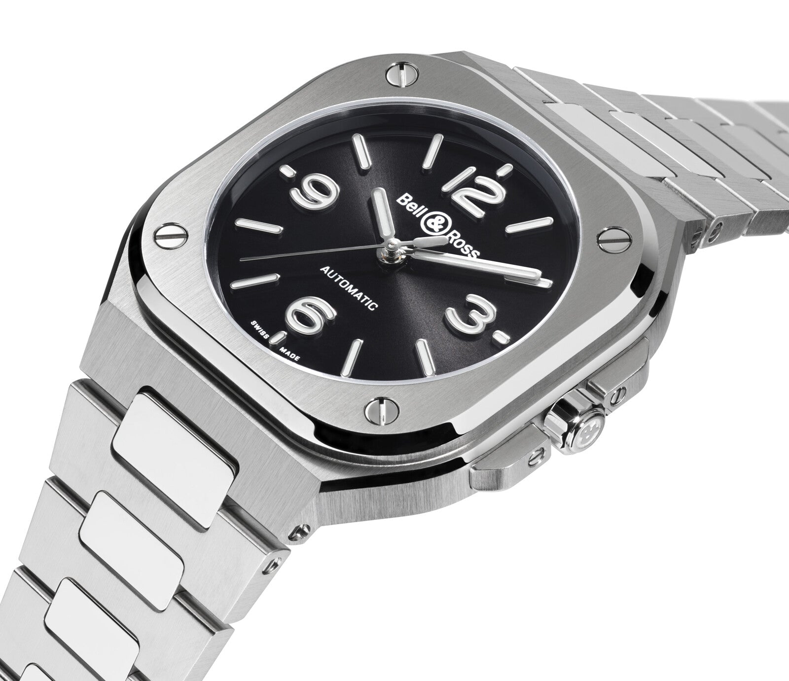 Bell & Ross BR 05 36MM Black Steel Automatic BR05A-S-BL-ST/SST (Black Dial / 36mm)