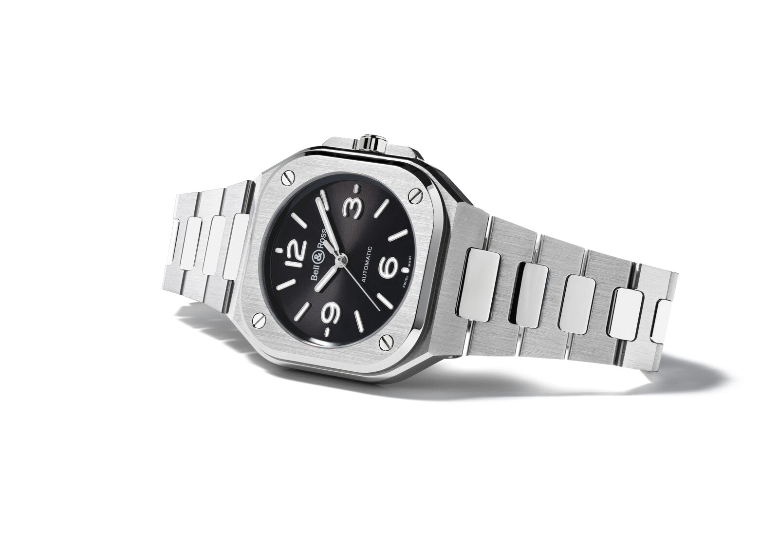 Bell & Ross BR 05 36MM Black Steel Automatic BR05A-S-BL-ST/SST (Black Dial / 36mm)