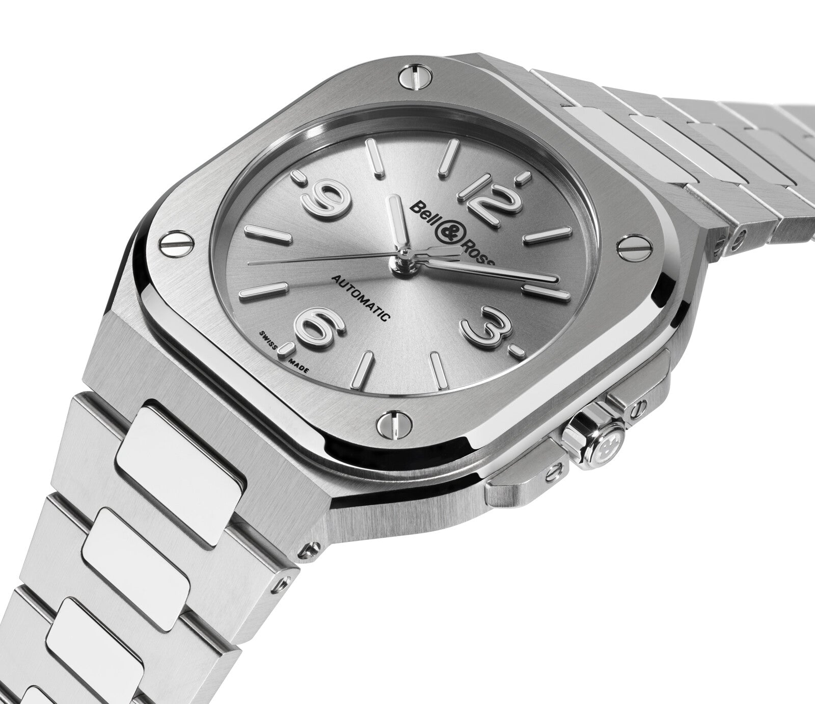 Bell & Ross BR 05 36MM Grey Steel Automatic BR05A-S-GR-ST/SST (Grey Dial / 36mm)