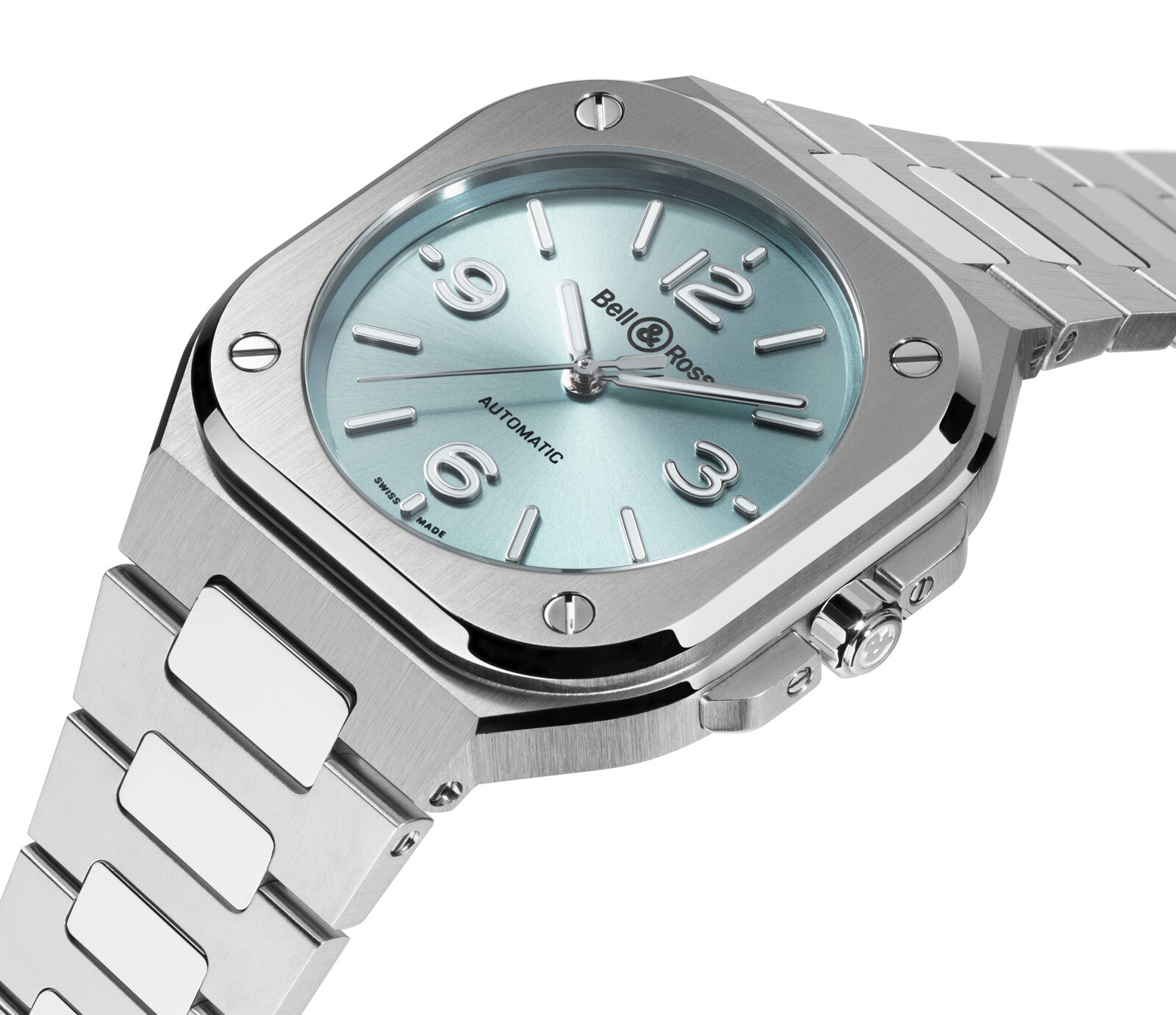 Bell & Ross BR 05 36MM Ice Blue Steel Automatic BR05A-S-BU-ST/SST (Ice Blue Dial / 36mm)