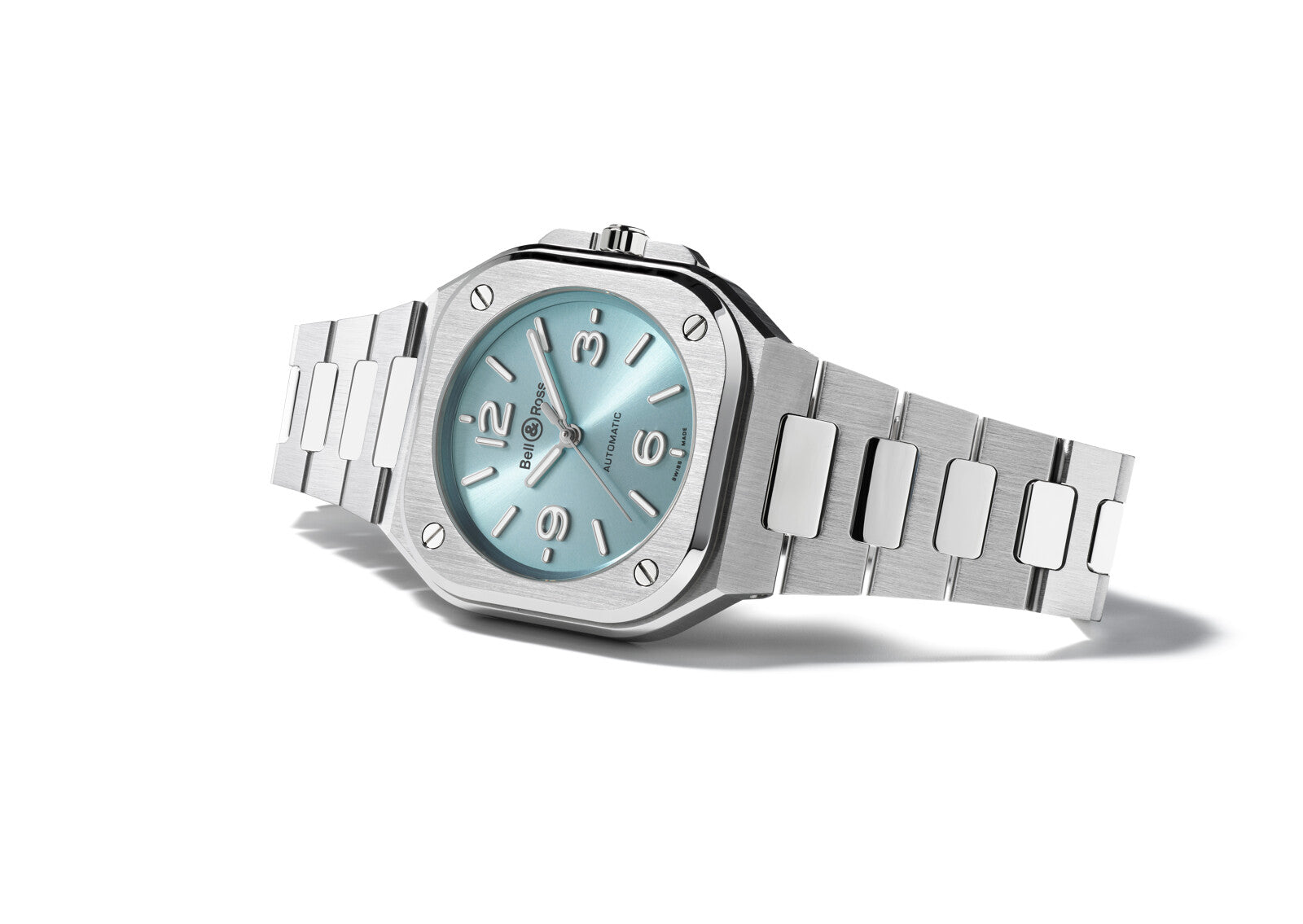 Bell & Ross BR 05 36MM Ice Blue Steel Automatic BR05A-S-BU-ST/SST (Ice Blue Dial / 36mm)