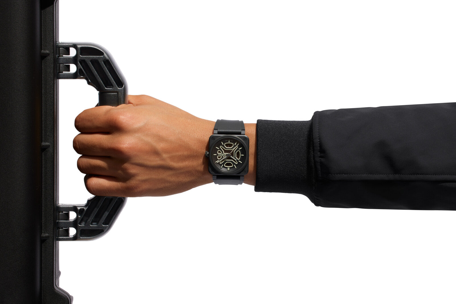 Bell & Ross BR 03 Skeleton Lum Ceramic Limited Edition Automatic BR03A-LM-SKCE/SRB (Black Dial / 41mm)