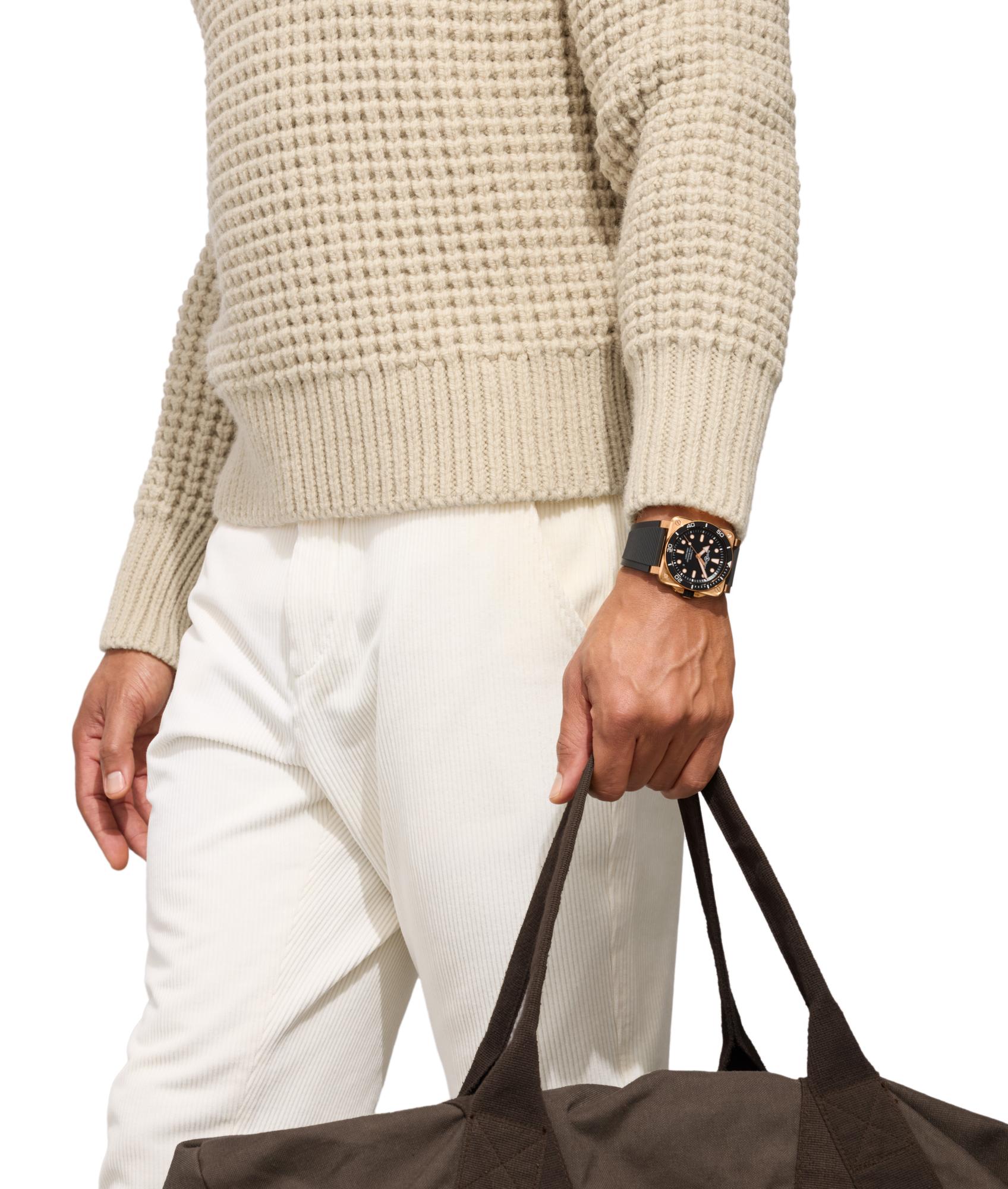 Bell & Ross BR 03 Diver Black Bronze Automatic BR03A-D-BL-BR/SRB (Black Dial / 42mm)