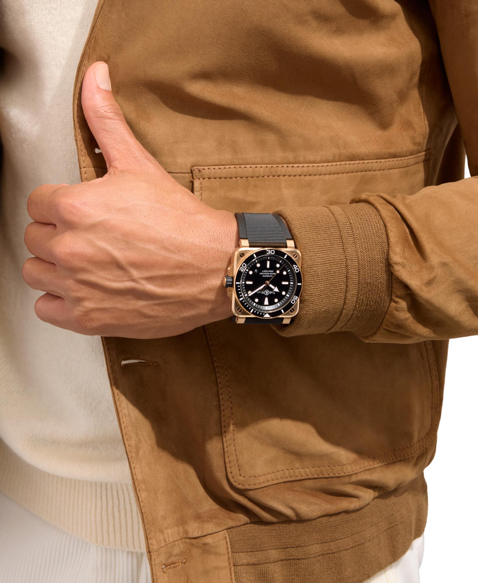 Bell & Ross BR 03 Diver Black Bronze Automatic BR03A-D-BL-BR/SRB (Black Dial / 42mm)