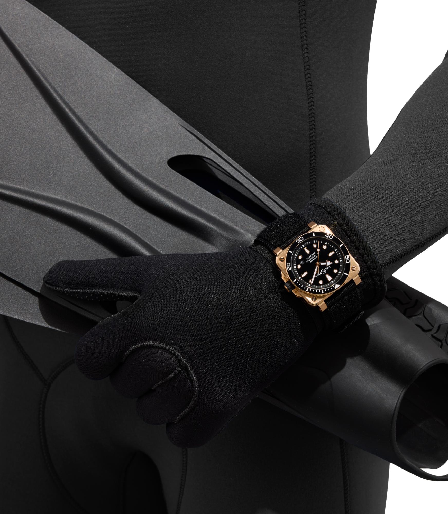 Bell & Ross BR 03 Diver Black Bronze Automatic BR03A-D-BL-BR/SRB (Black Dial / 42mm)