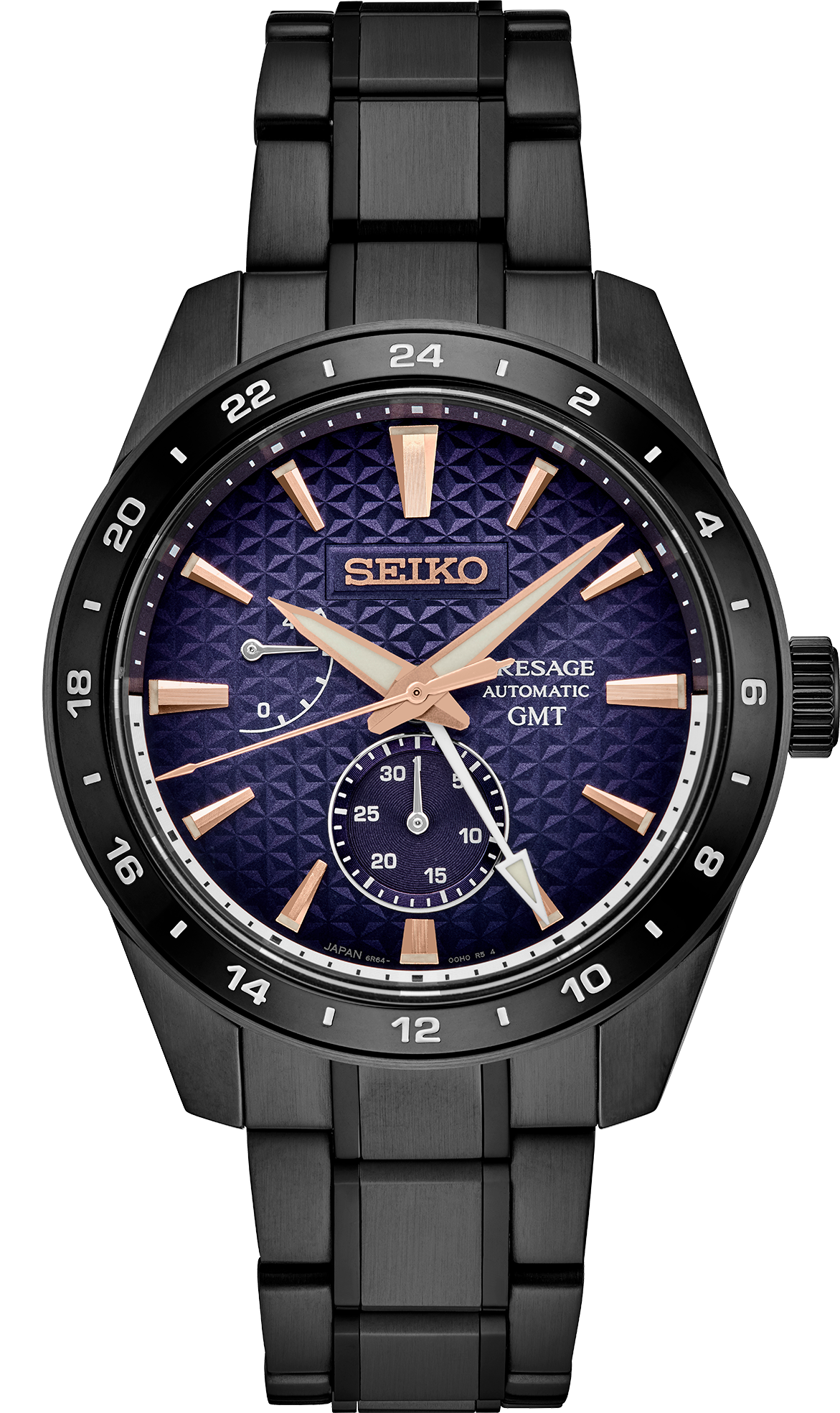 Seiko Presage Sharp Edged GMT SPB361 Limited Edition Automatic (Purple Dial / 42mm)