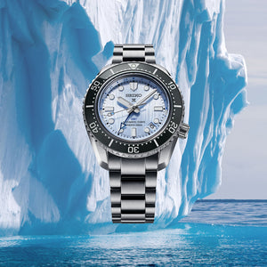 Seiko Prospex 1968 Diver GMT SPB385 110th Anniversary Save The Ocean Limited Edition Automatic (Icey Blue Dial / 42mm)