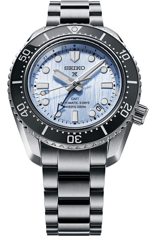 Seiko Prospex 1968 Diver GMT SPB385 110th Anniversary Save The Ocean Limited Edition Automatic (Icey Blue Dial / 42mm)