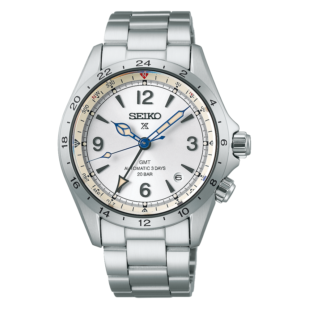 Seiko Prospex 1959 Alpinist SPB409 GMT 110th Anniversary Limited Edition Automatic (Silver Dial / 39.5mm)