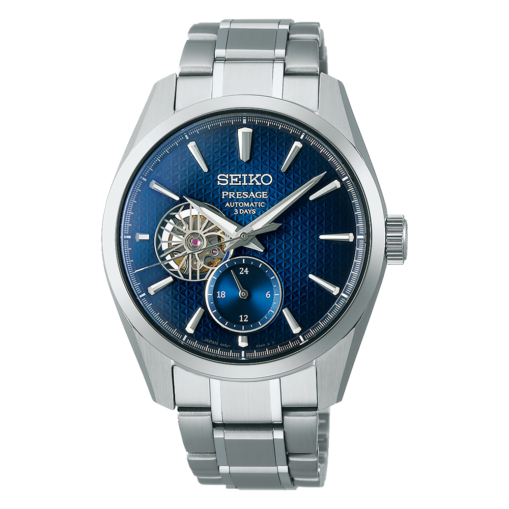 Seiko Presage Sharp Edged SPB417 Automatic (Blue Dial / 40mm)