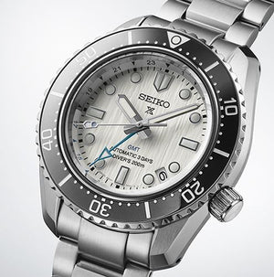 Seiko Prospex 1968 Diver GMT SPB439 Save The Ocean Limited Edition Automatique (Cadran blanc / 42mm)