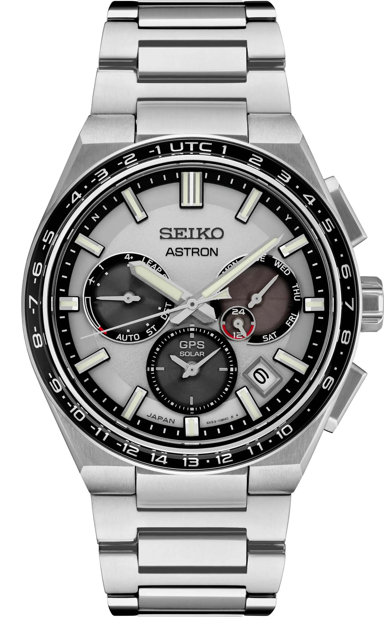 Seiko Astron SSH107 (cadran argenté / 43mm)