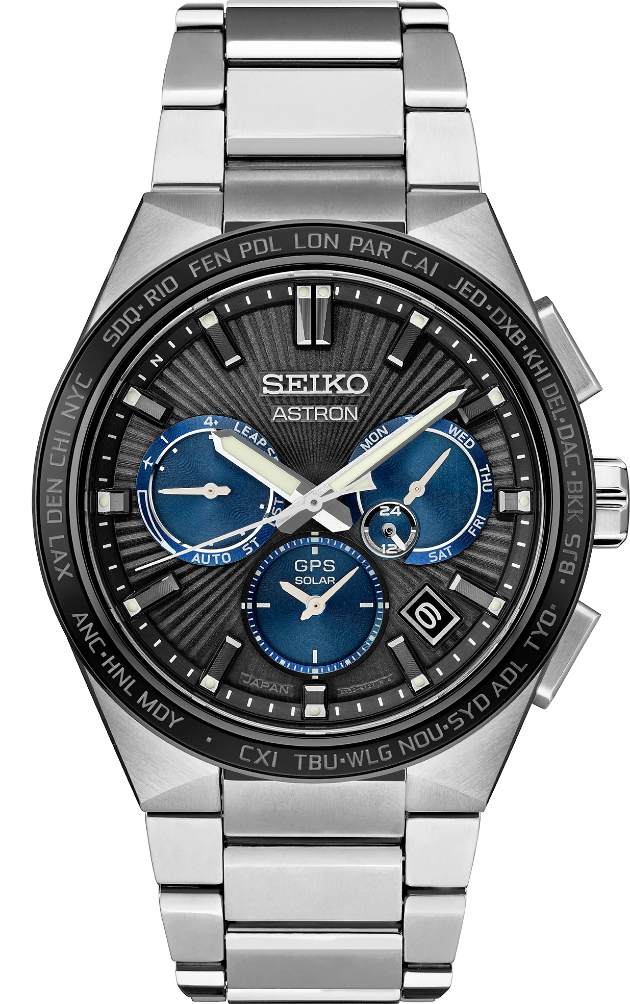 Seiko Astron SSH119 (Cadran noir / 43mm)