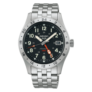 Seiko 5 Sports Field GMT SSK023 Automatique (Cadran noir / 39mm)