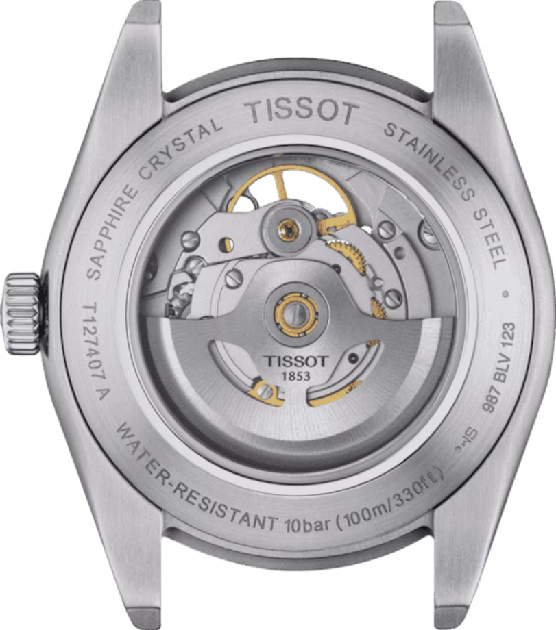 Tissot Gentleman Powermatic 80 Open Heart Automatic (Cadran bleu / 40mm)
