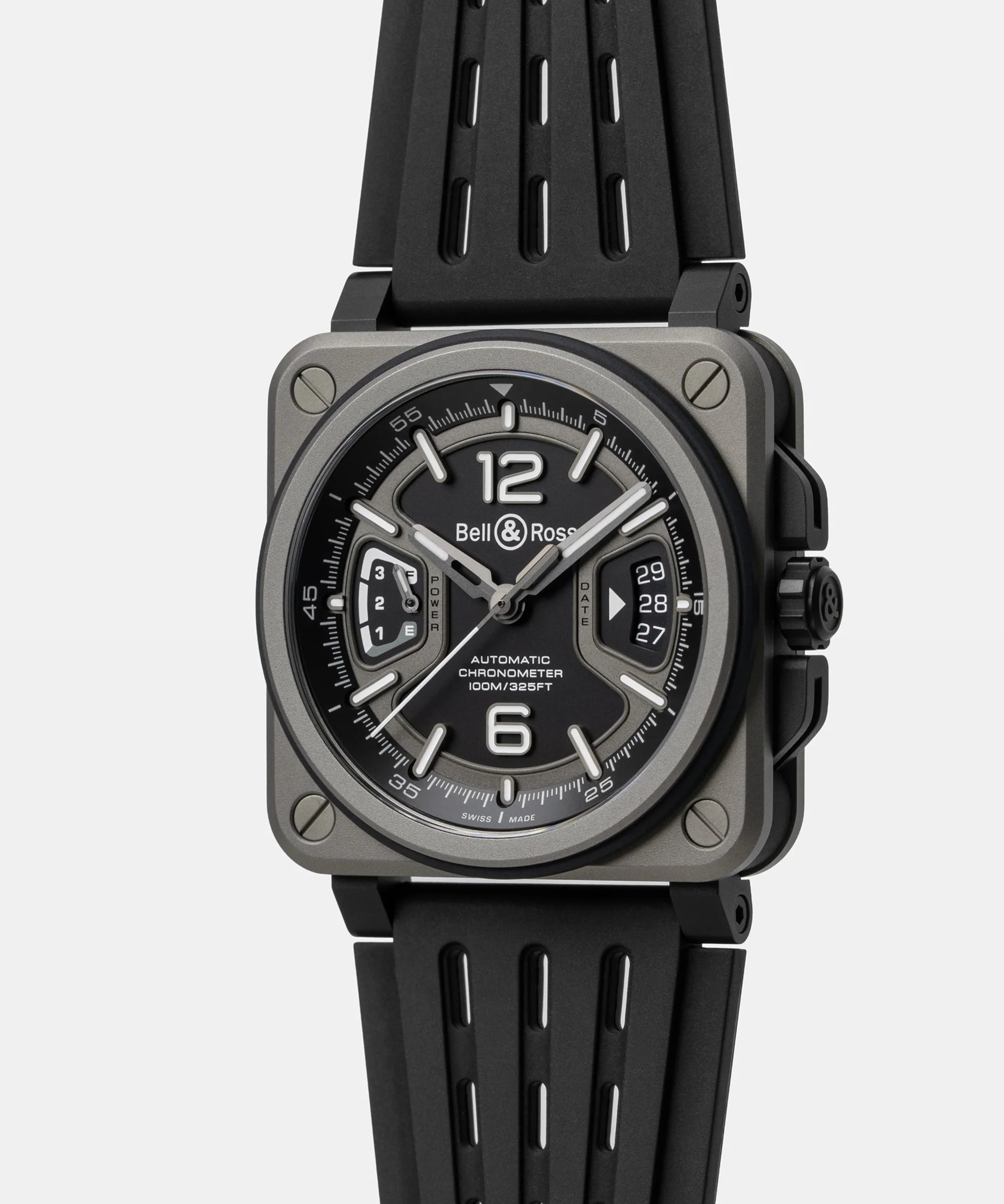 Bell & Ross BR-X3 Black Titanium Automatic BRX3R-BL-TI/SRB (Black Dial / 41mm)
