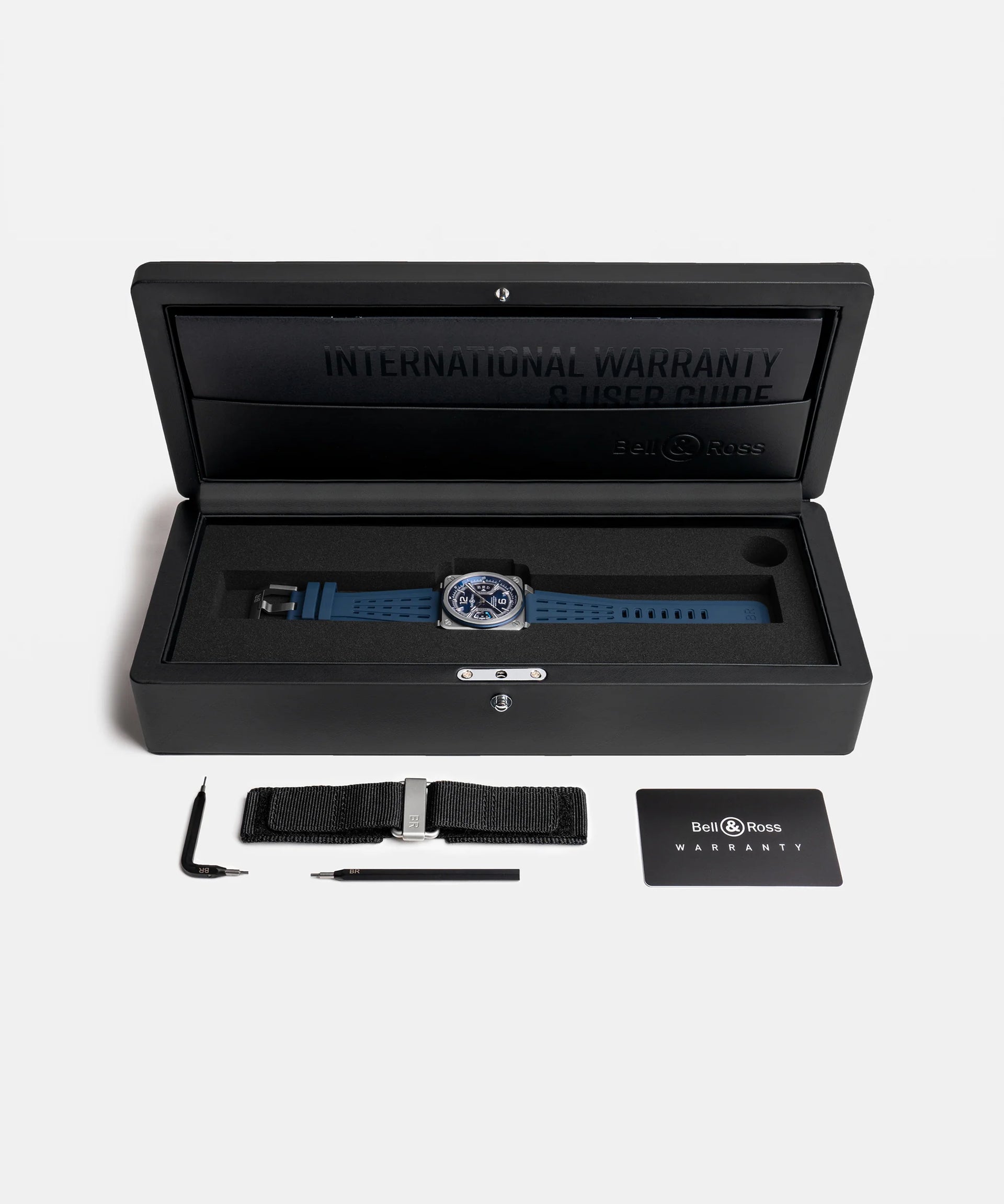 Bell & Ross BR-X3 Blue Steel Automatic BRX3R-BLU-ST/SRB (Blue Dial / 41mm)