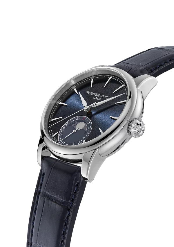 Frederique Constant Manufacture Classics Moonphase Date Automatic (Cadran bleu / 40mm)