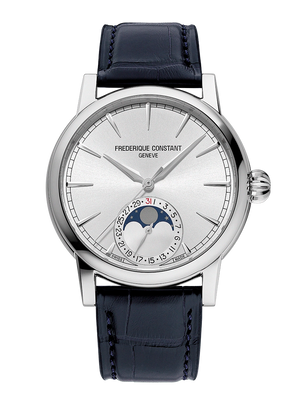 Frederique Constant Manufacture Classics Moonphase Date Automatic (Silver Dial / 40mm)