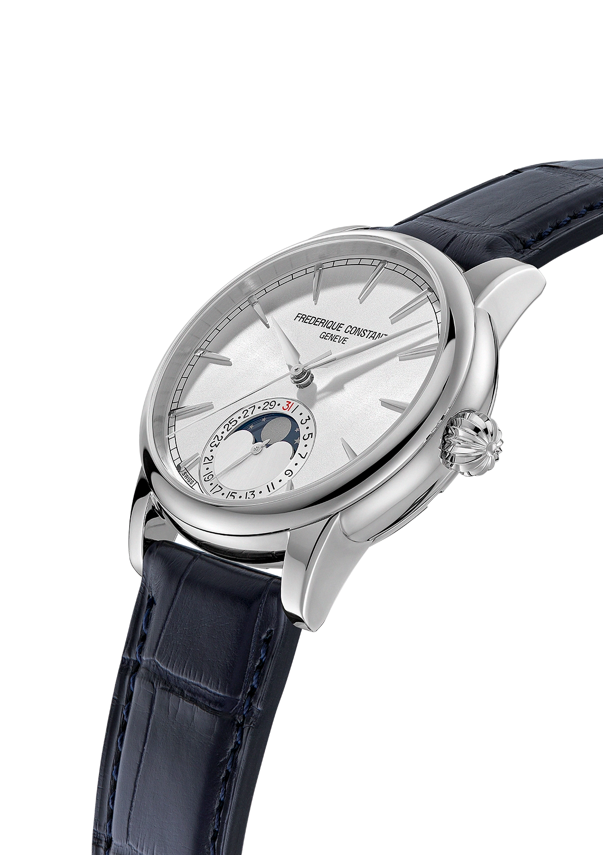 Frederique Constant Manufacture Classics Moonphase Date Automatic (Silver Dial / 40mm)