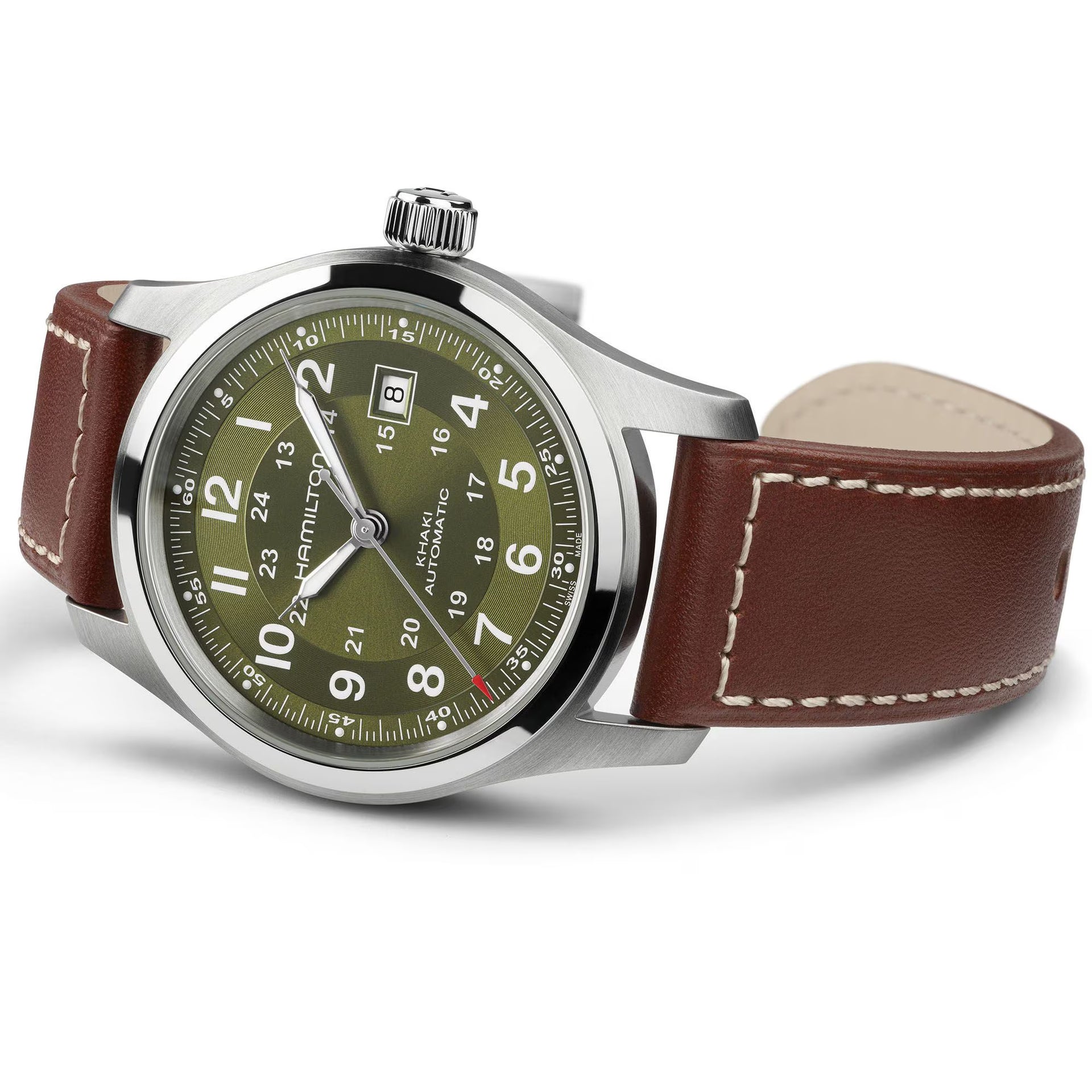 Hamilton Khaki Field Auto (Green Dial / 42mm)