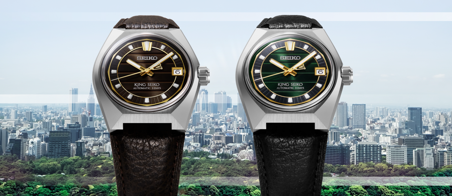 King Seiko VANAC SLA095 Automatic (Green Dial / 41mm)