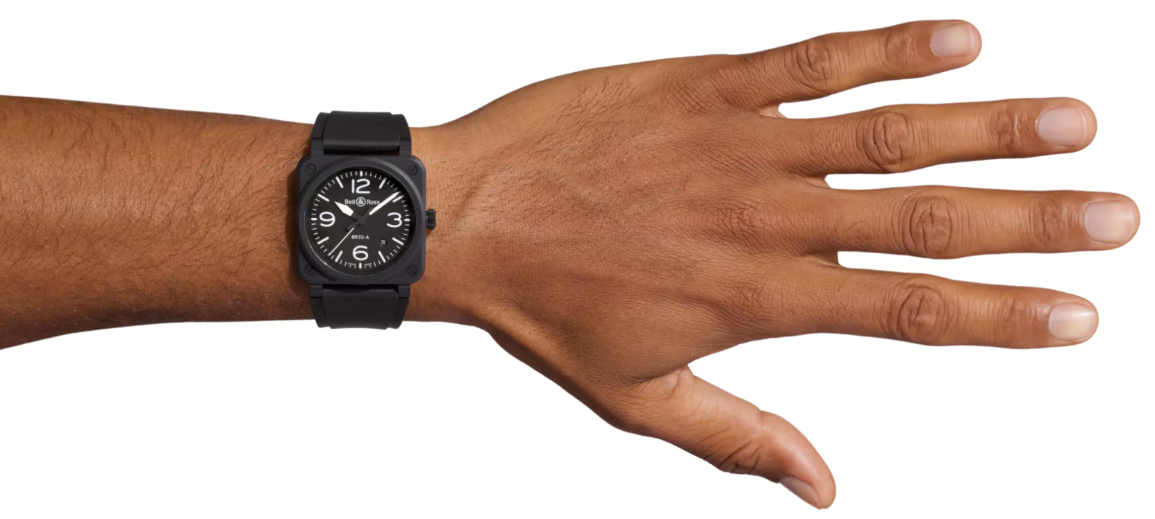 Bell & Ross BR 03 Black Matte Automatic BR03A-BL-CE/SRB (Black Dial / 41mm)