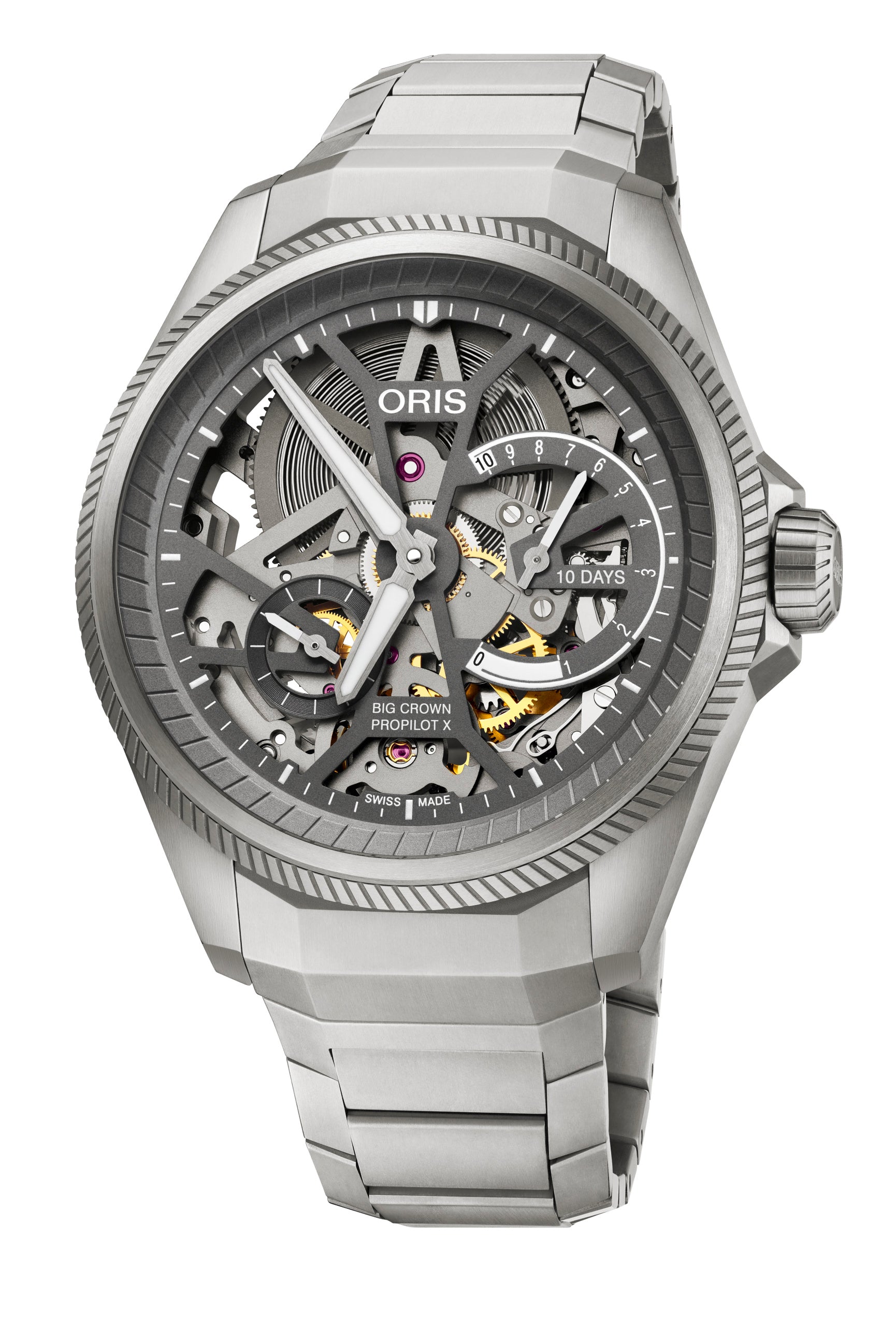 Oris Big Crown ProPilot X Calibre 115 REF#11577597153 (Skeleton Dial / 44mm)