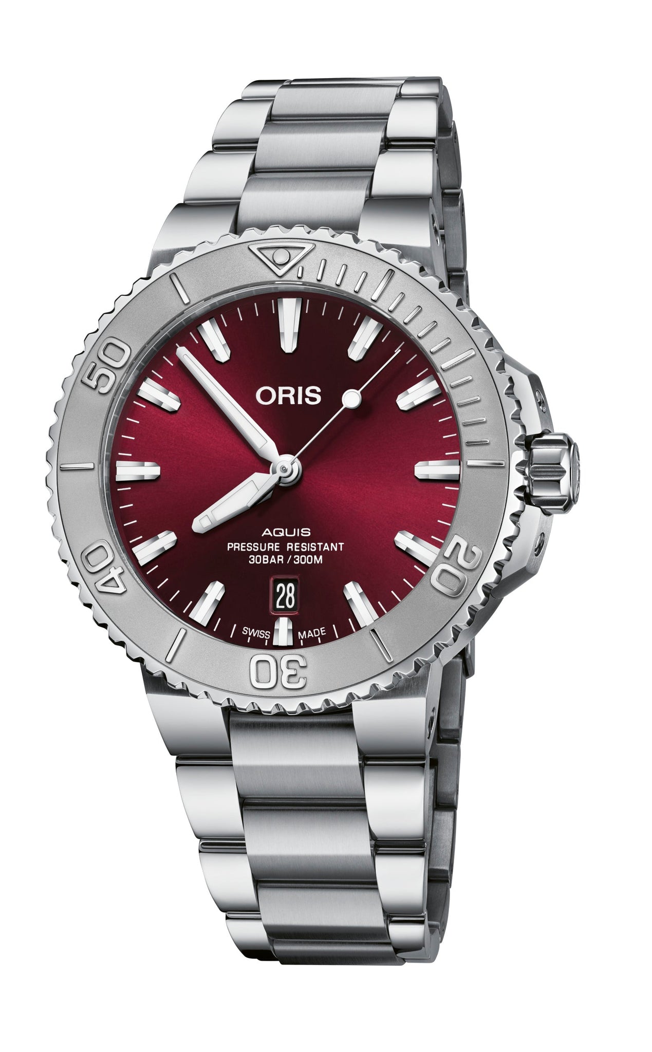 Oris Aquis Date Automatic (cadran cerise / 43.5mm)