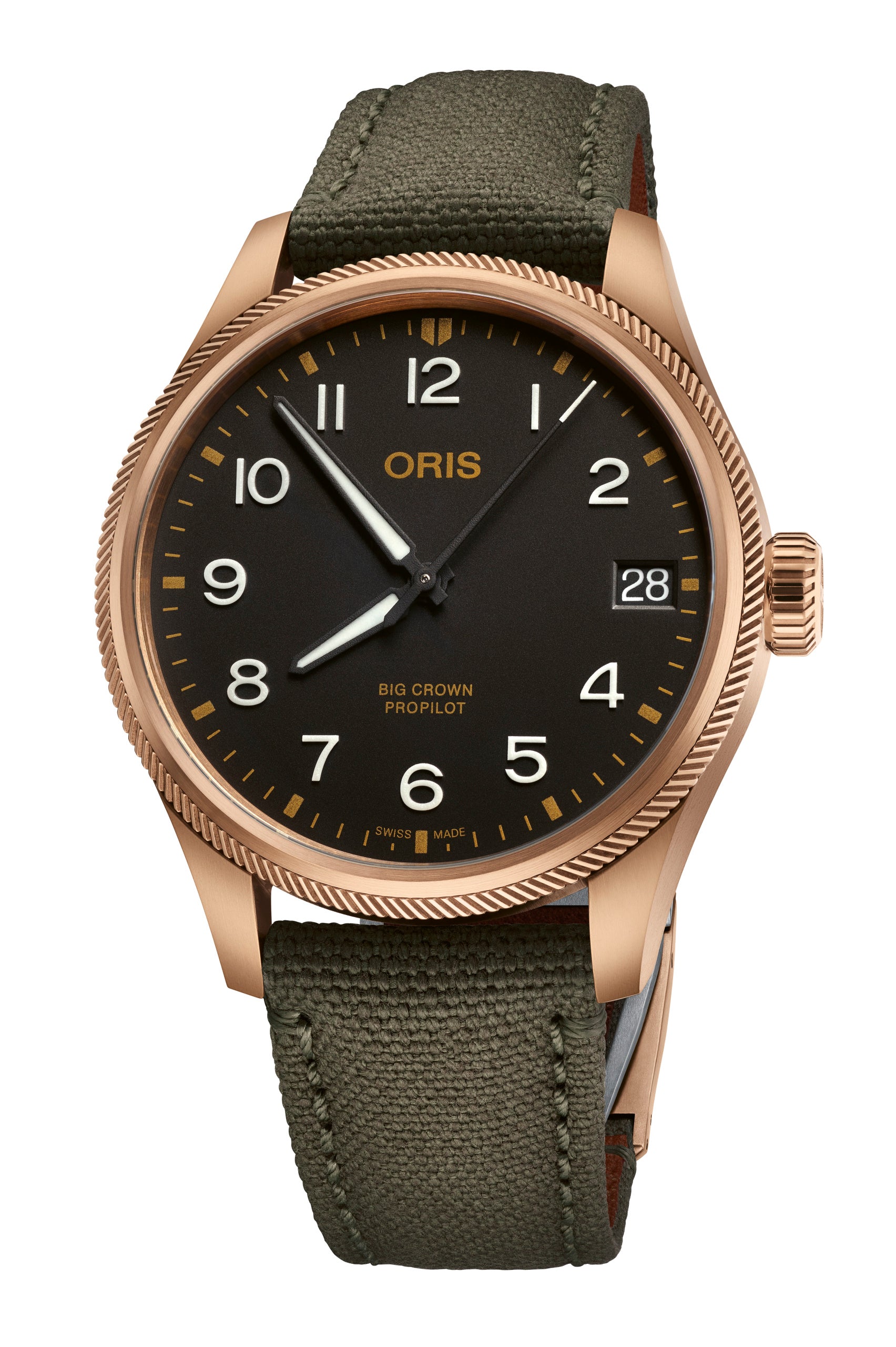 Oris Big Crown ProPilot Big Date Bronze Automatic REF#75177613164-0732003BRLC (Black Dial / 41.5mm)