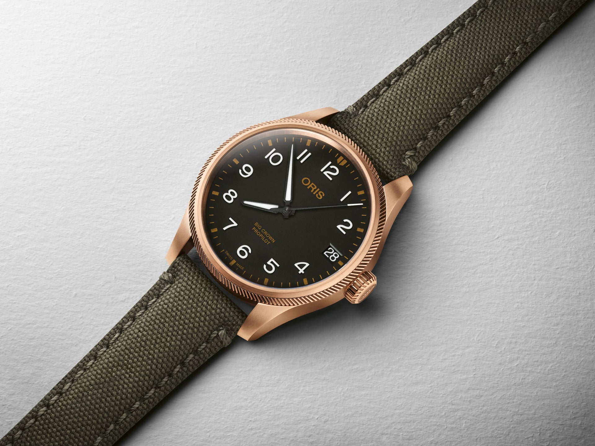 Oris Big Crown ProPilot Big Date Bronze Automatic REF#75177613164-0732003BRLC (Black Dial / 41.5mm)