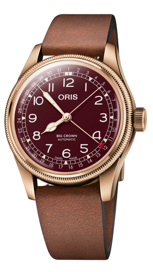 Oris Big Crown Pointer Date Bronze Automatic (Red Dial / 40mm)