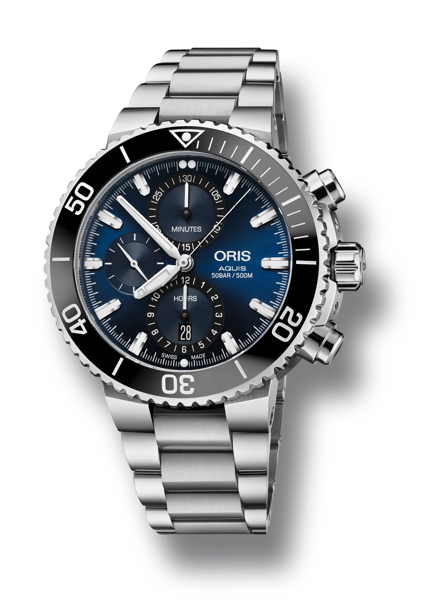 Oris Aquis Chronograph Automatic (cadran bleu / 45,5 mm)