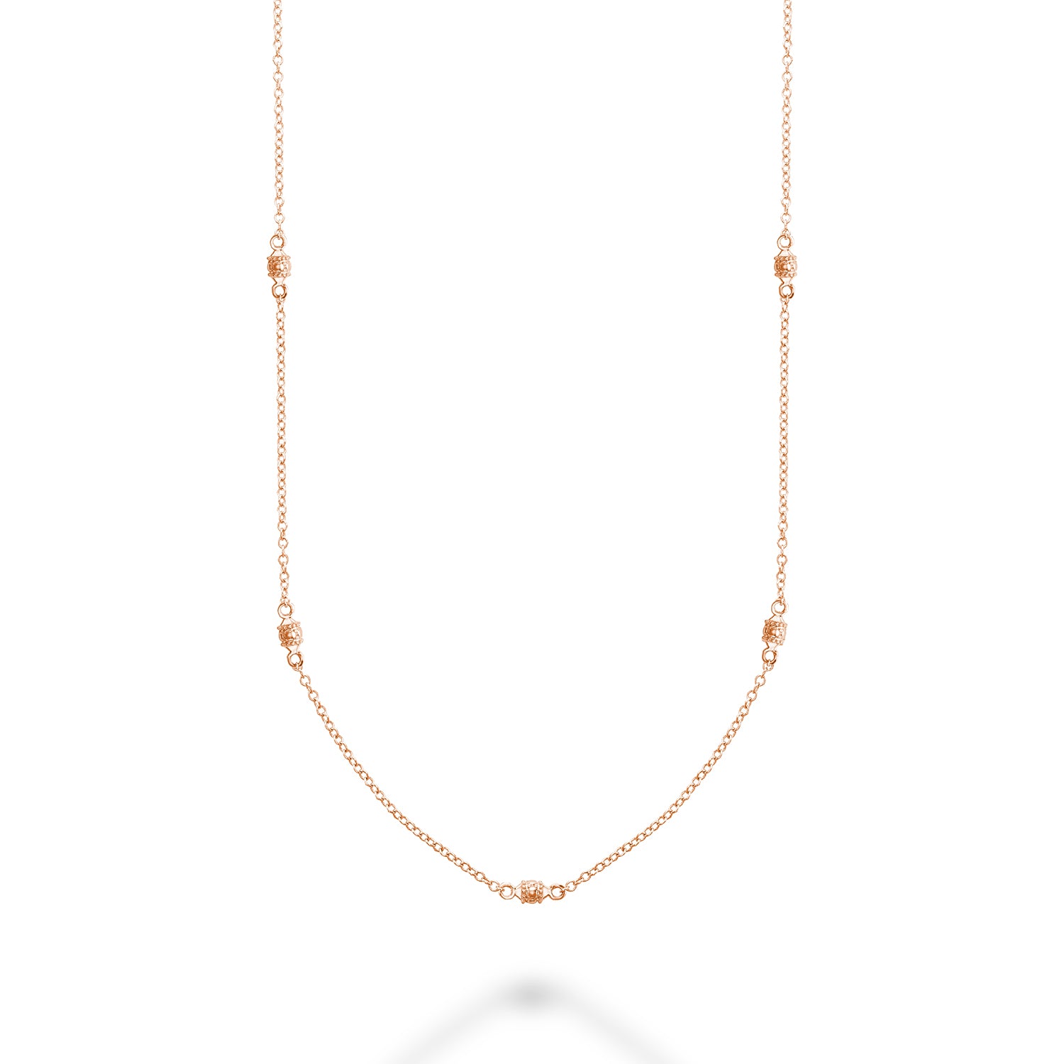 Collier de perles en milgrain 14K de la collection Hemsleys