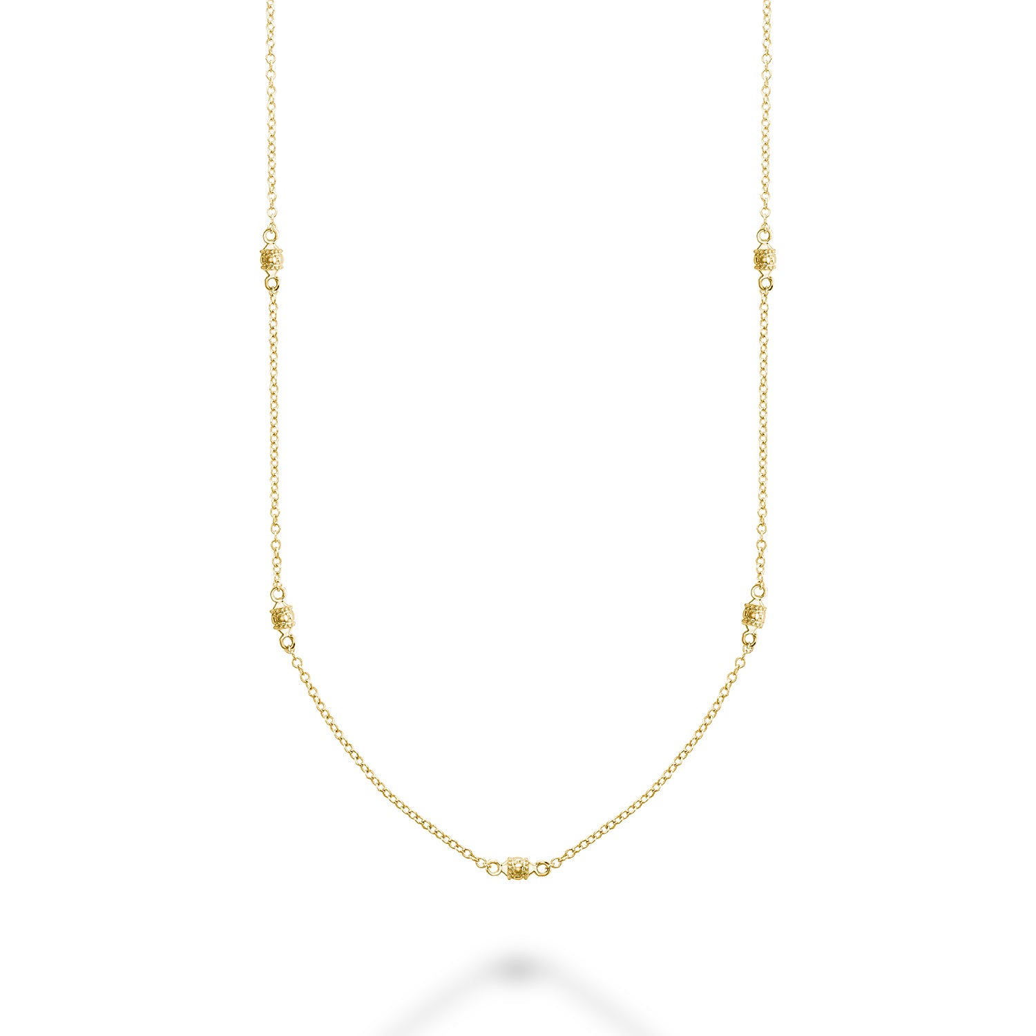 Collier de perles en milgrain 14K de la collection Hemsleys