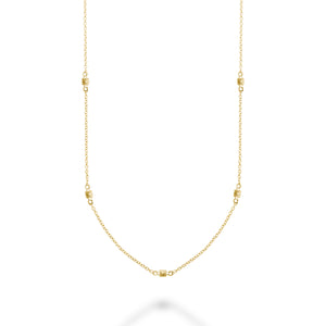 Collier de perles en milgrain 14K de la collection Hemsleys