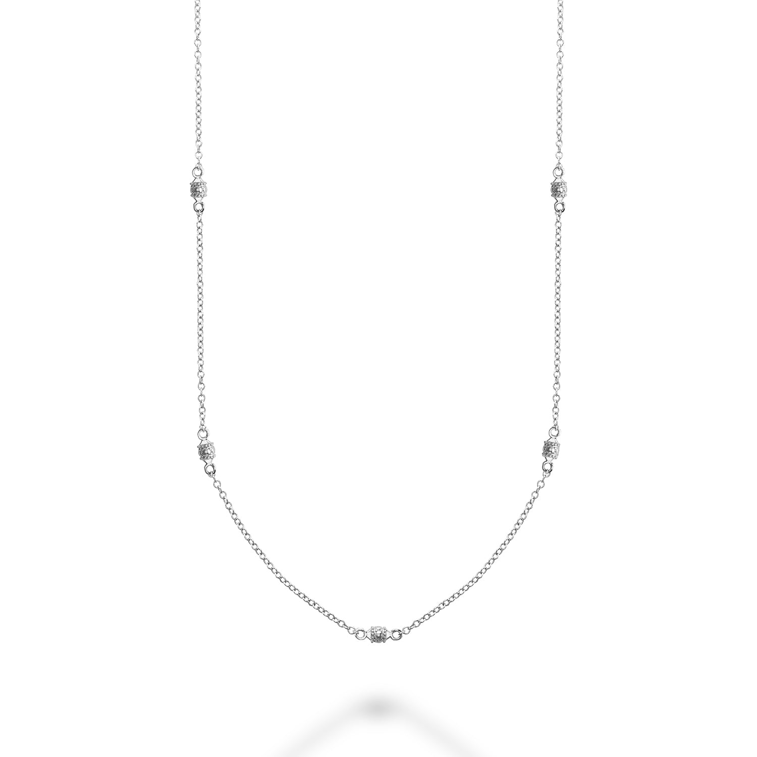 Collier de perles en milgrain 14K de la collection Hemsleys