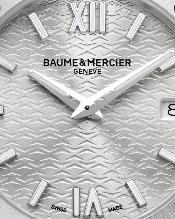 Baume Et Mercier Riviera Quartz (cadran argenté / 36 mm)