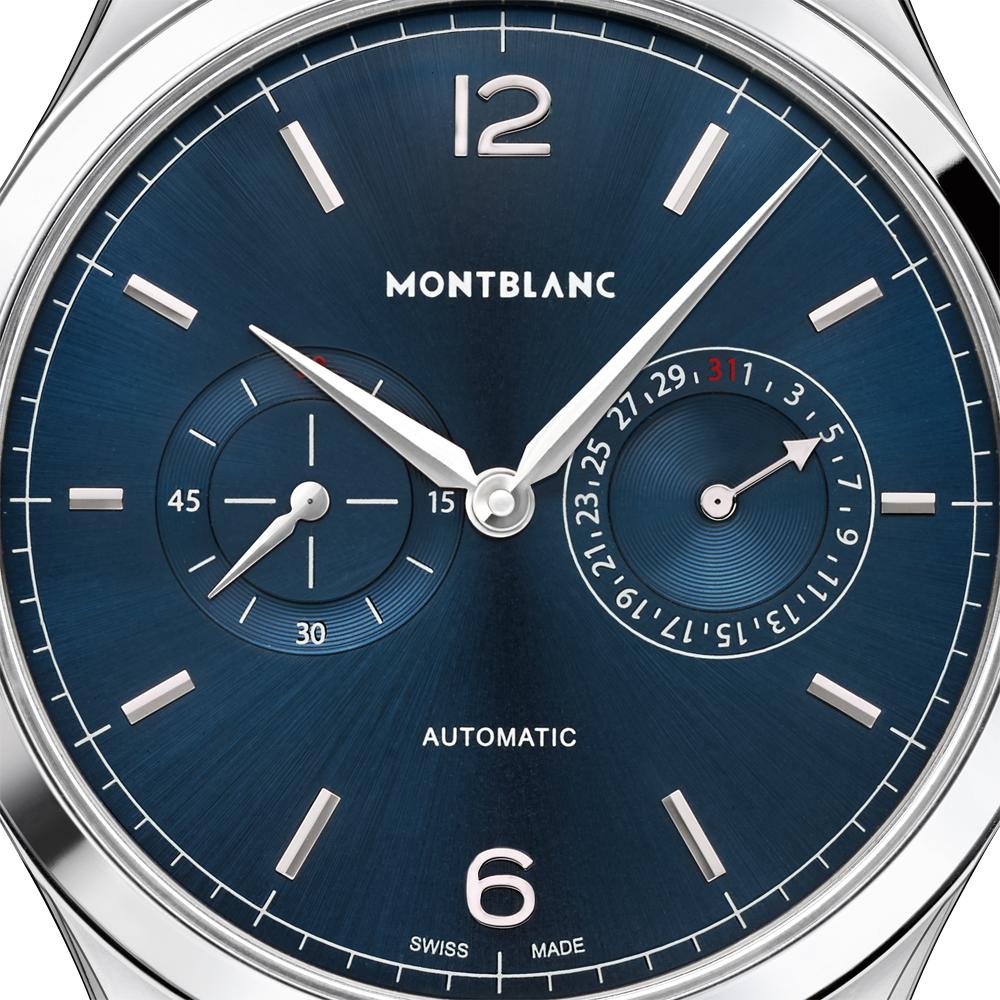 Montblanc Heritage Chronométrie Twincounter Automatic (cadran bleu / 40mm)